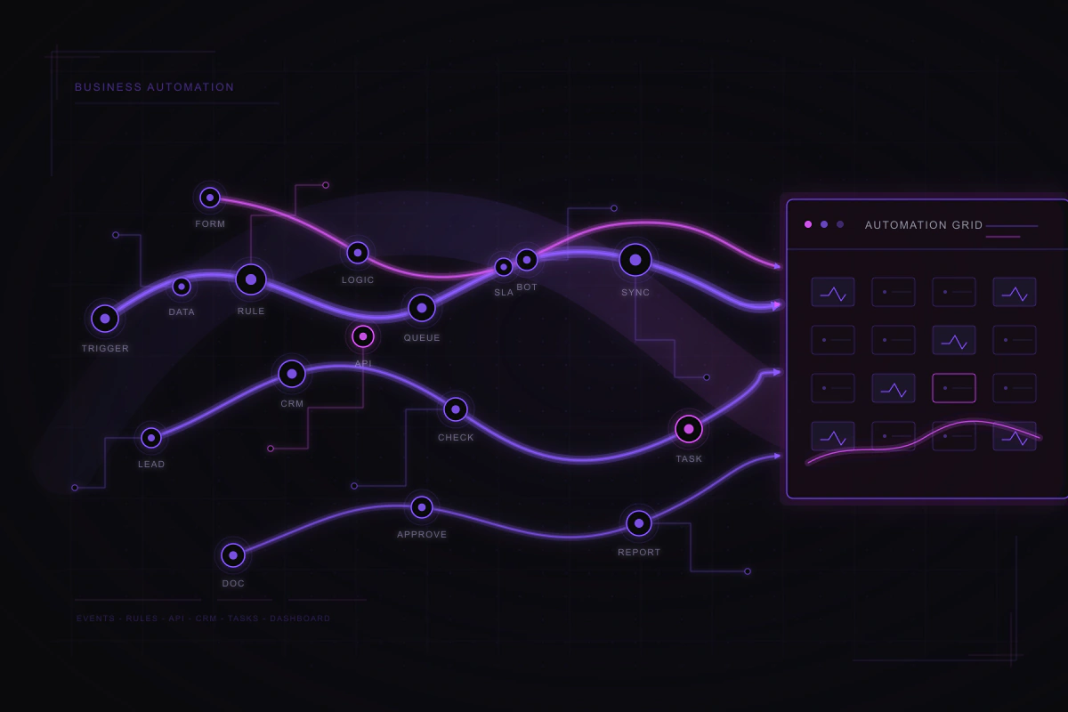Build & automate illustration